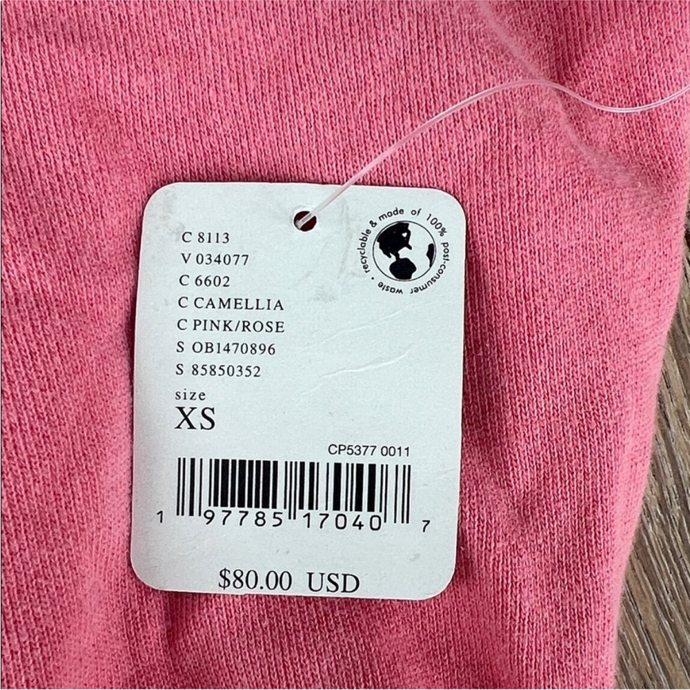 NWT Free People See You Tonight Pullover Camellia Pink Rose - Picture 5 of 6